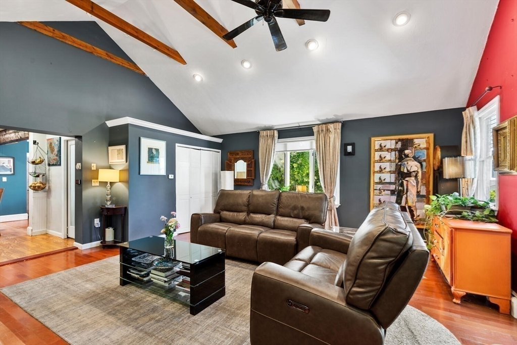 28 Gordon Road Medford, MA 02155 - Photo 13 of 41 a living room with furniture and a large window