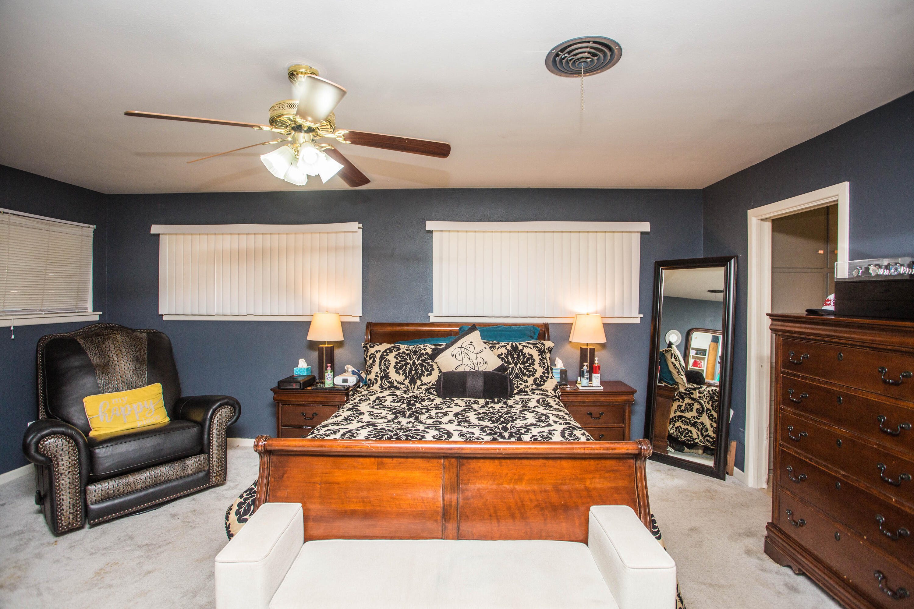 812 1st Street Abernathy, TX 79311 - Photo 39 of 53 a living room with furniture and a flat screen tv