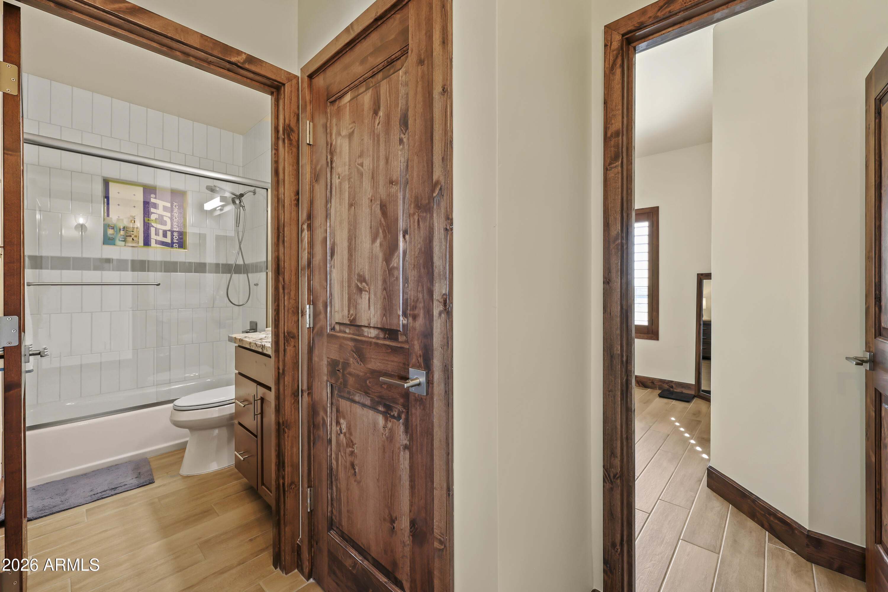 49370 West Val Vista Road Maricopa, AZ 85139 - Photo 20 of 58 a bathroom with a shower and a toilet