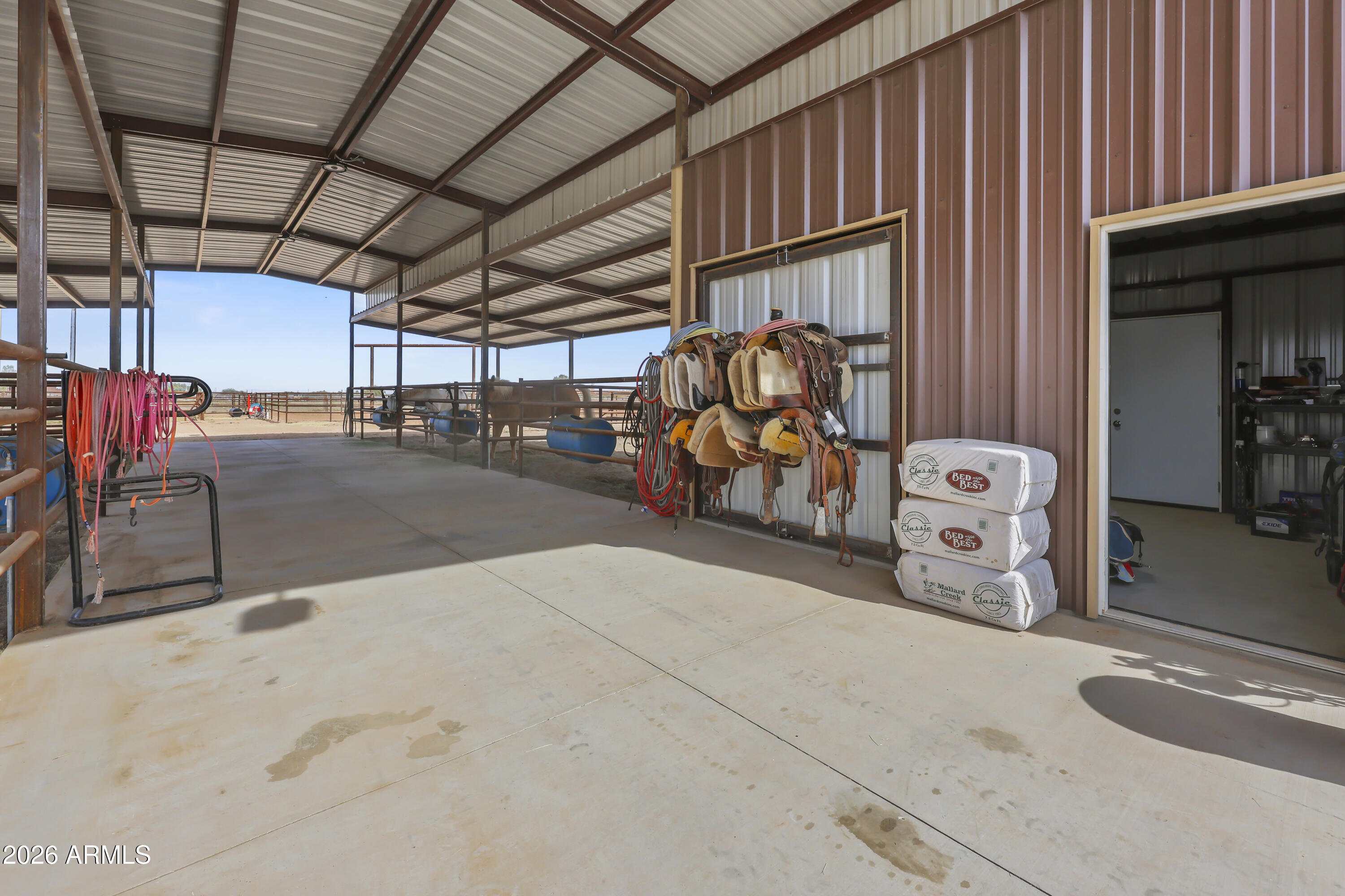 49370 West Val Vista Road Maricopa, AZ 85139 - Photo 36 of 58 a view of a garage with storage