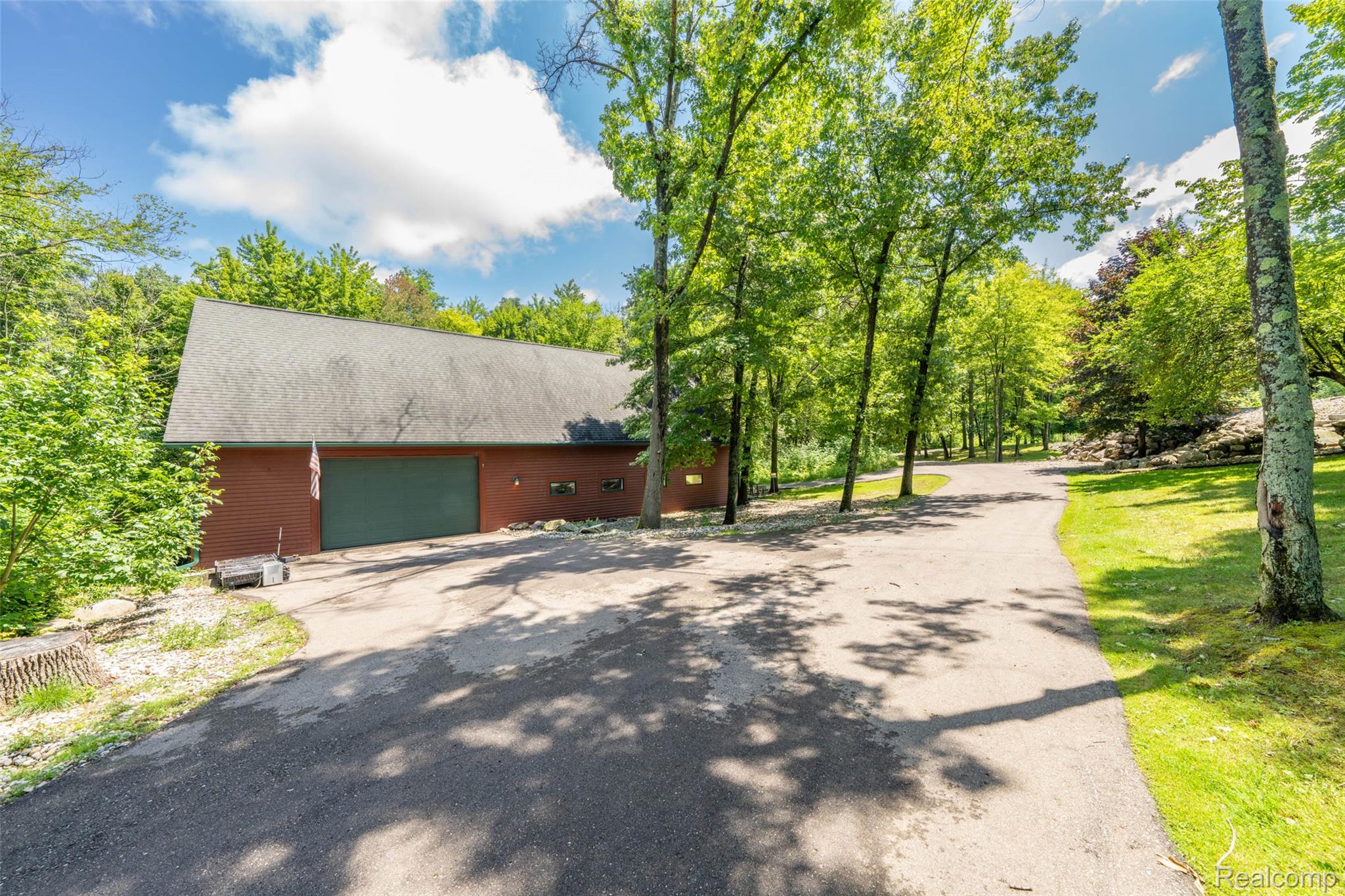 4832 Hosner Road Oxford, MI 48370 - Photo 40 of 43 Separate driveway to 2nd garage.