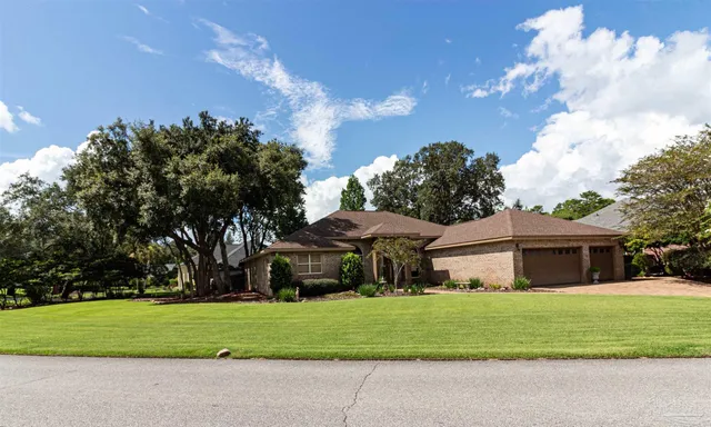 a view of a house with a swimming pool
