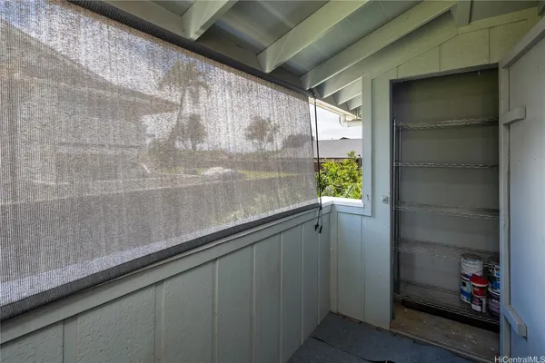 a view of outdoor space and a window