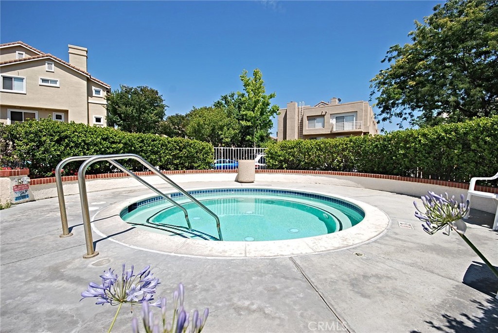 25745 Perlman Place, Unit A Stevenson Ranch, CA 91381 - Photo 28 of 28 a house view with a outdoor space