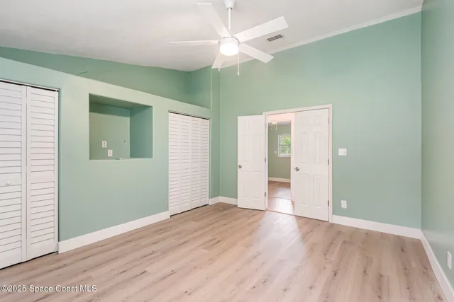 wooden floor in an empty room