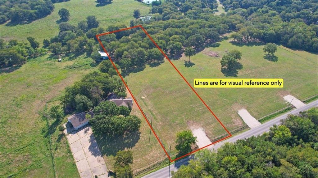 5286 Preston Road, Unit LOT1) Denison, TX 75020 - Photo 2 of 12 Lot 1 - Aerial View - Front View