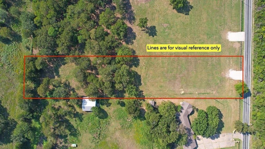 5286 Preston Road, Unit LOT1) Denison, TX 75020 - Photo 4 of 12 Lot 1 - Aerial - Overhead View