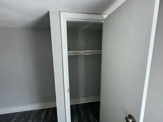 a view of walk in closet
