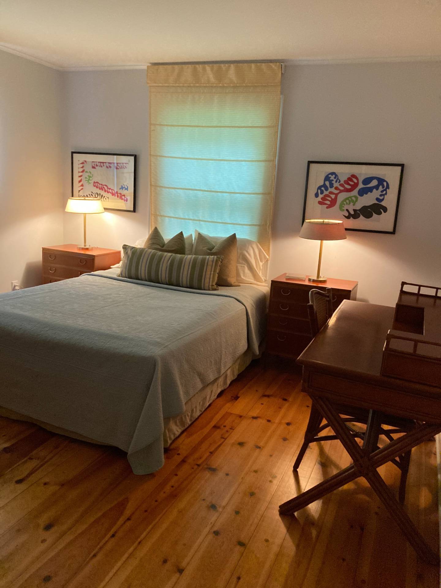 311 Meadows West Bridgehampton, NY 11932 - Photo 8 of 11 a bedroom with a bed and wooden floor