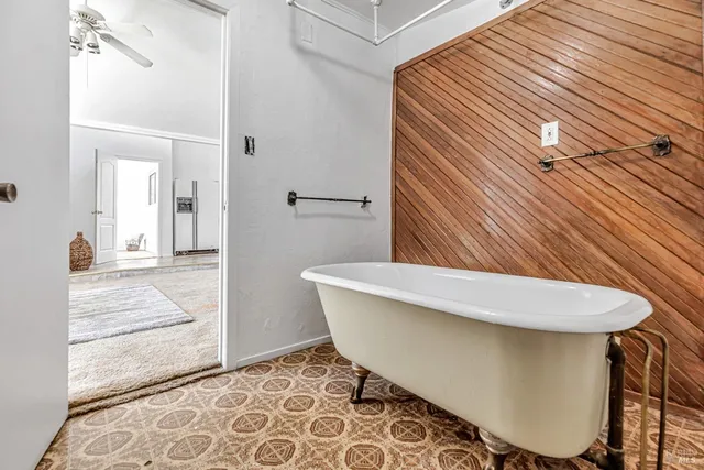 a view of outdoor space with seating space