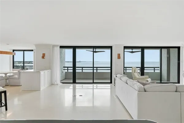 a view of livingroom with washer and dryer