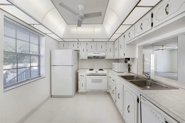 a view of a room with window