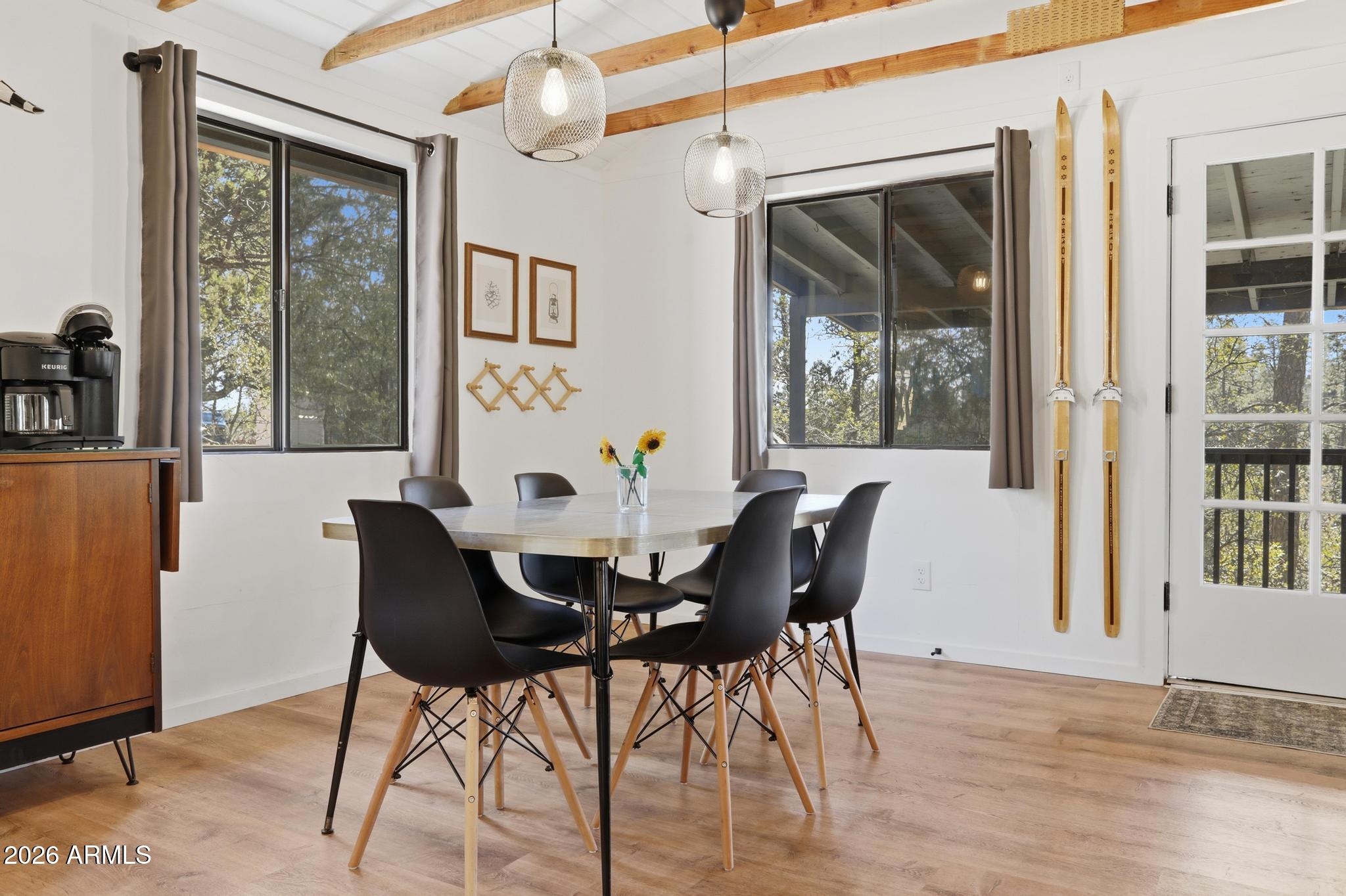 3422 Limestone Way Pine, AZ 85544 - Photo 7 of 35 a view of a dining room with furniture and window