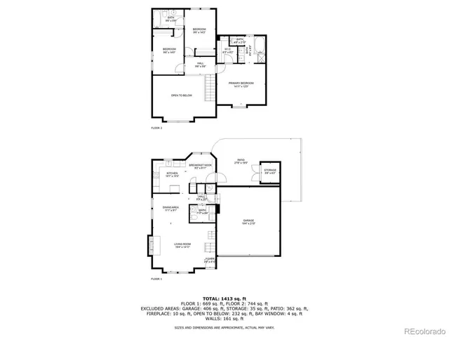 a picture of a floor plan