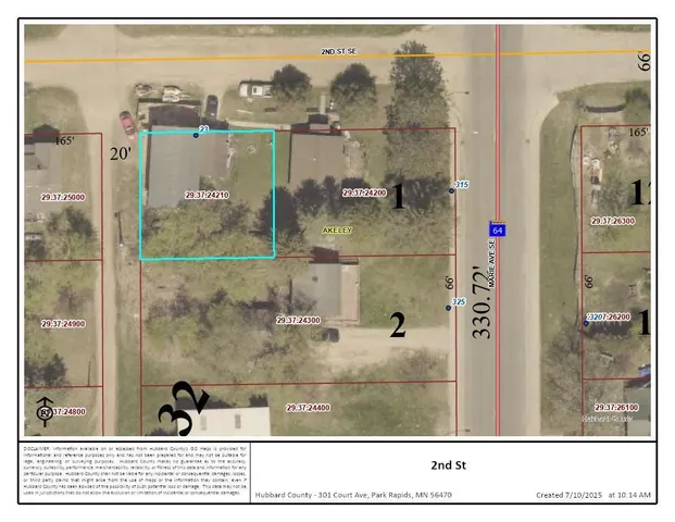 $179,900 | 23 2nd Street Southeast, Akeley, MN 56433