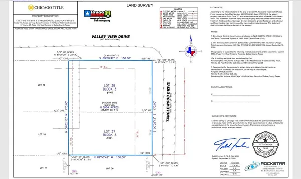 $65,000 | 1002 Tanglewood Drive, Cedar Hill, TX 75104