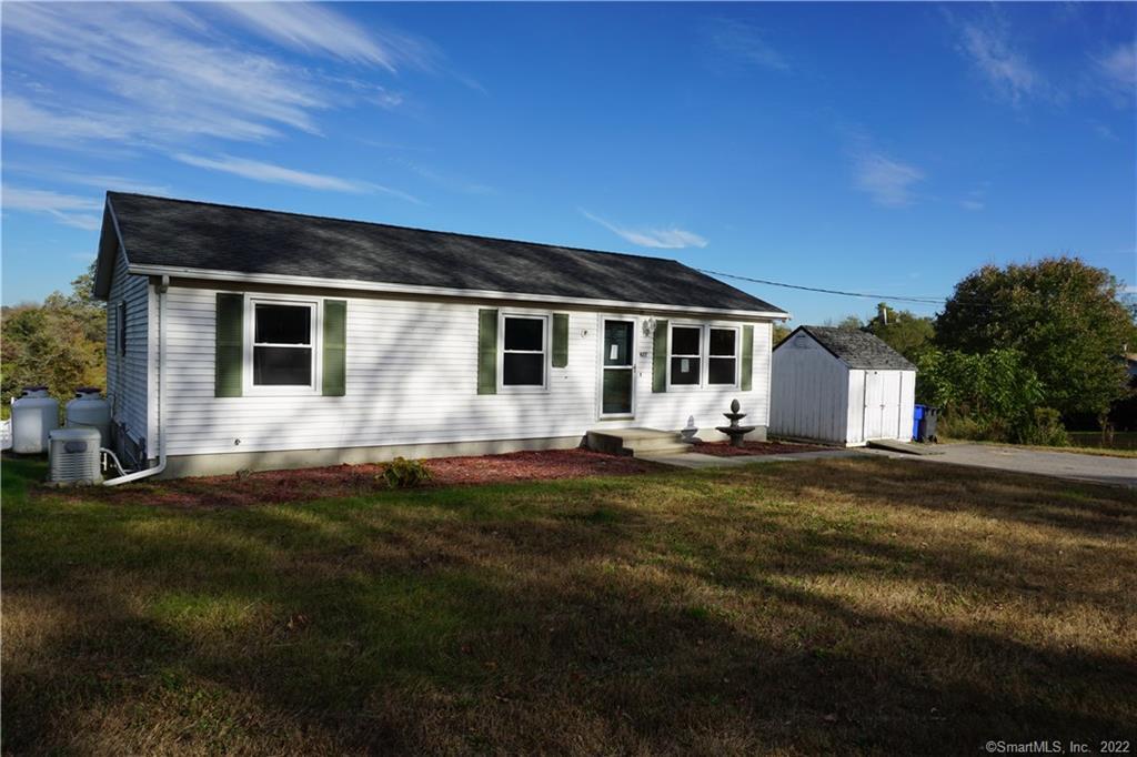 427 Flanders River Road Coventry, CT 06238 - Photo 1 of 1 a front view of a house with a garden