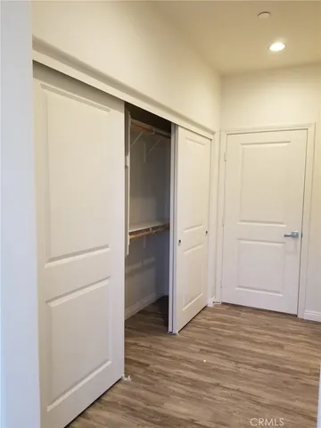 a view of a walk in closet