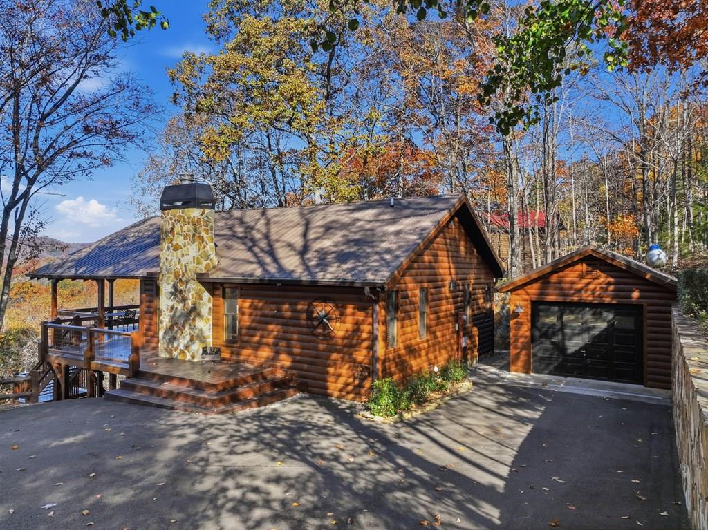 a view of a chairs and tables in the patio