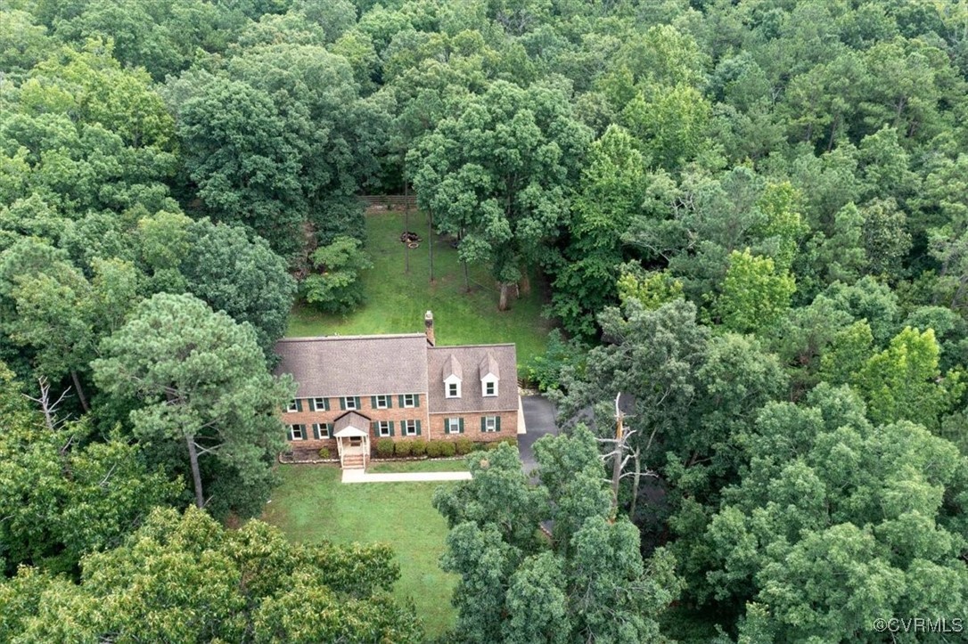 13241 Bailey Bridge Road Midlothian, VA 23112 - Photo 3 of 50 an aerial view of a house with yard swimming pool and outdoor seating
