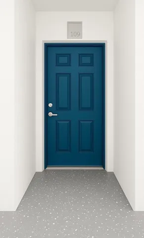 a view of empty room