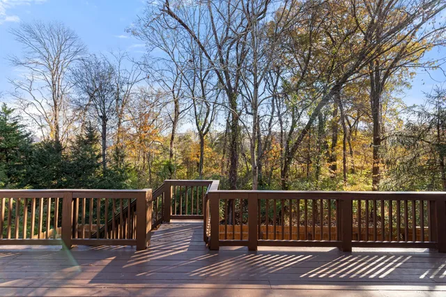 a view of staircase with wooden floor and outdoor space