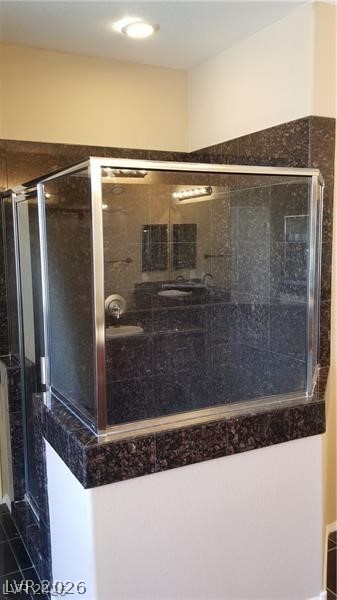7414 Page Ranch Court Las Vegas, NV 89131 - Photo 20 of 36 Bathroom with a shower stall