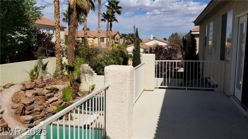 7414 Page Ranch Court Las Vegas, NV 89131 - Photo 36 of 36 Balcony with a residential view