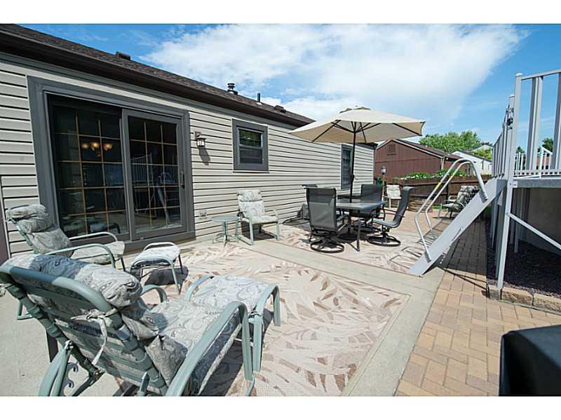 4773 Bayfield Road Allison Park, PA 15101 - Photo 15 of 22 Patio/Deck. Pavers and concrete patio.