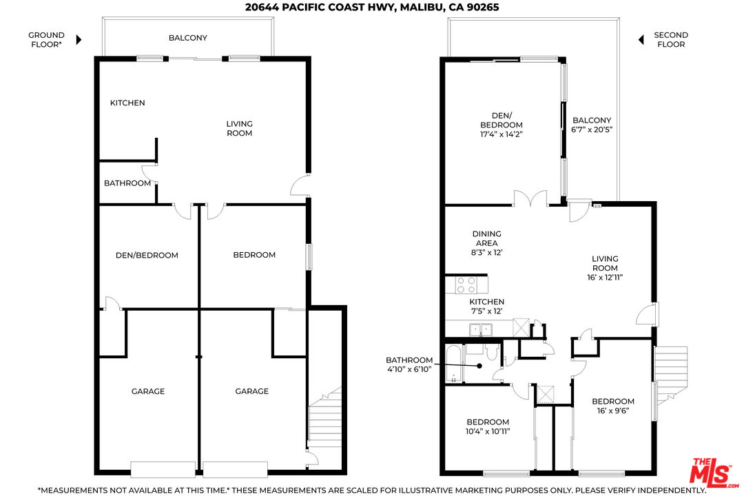 20644 Pacific Coast Highway Malibu, CA 90265 - Photo 32 of 32 a picture of a floor plan
