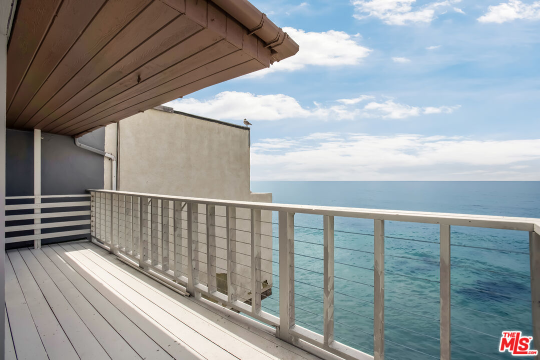 20644 Pacific Coast Highway Malibu, CA 90265 - Photo 6 of 32 a view of balcony with wooden floor