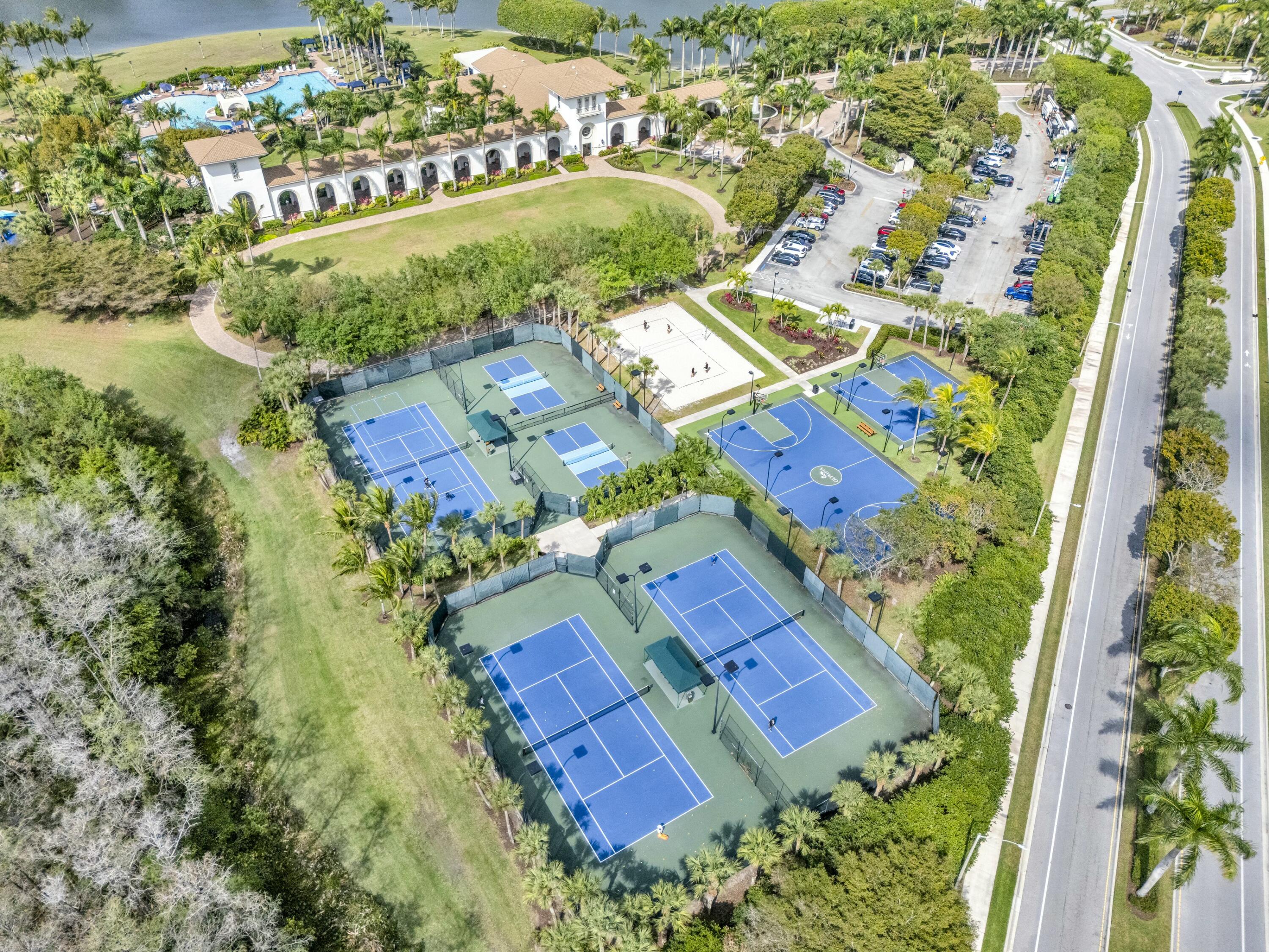 9895 Shepard Place Wellington, FL 33414 - Photo 57 of 60 an aerial view of a residential houses with outdoor space