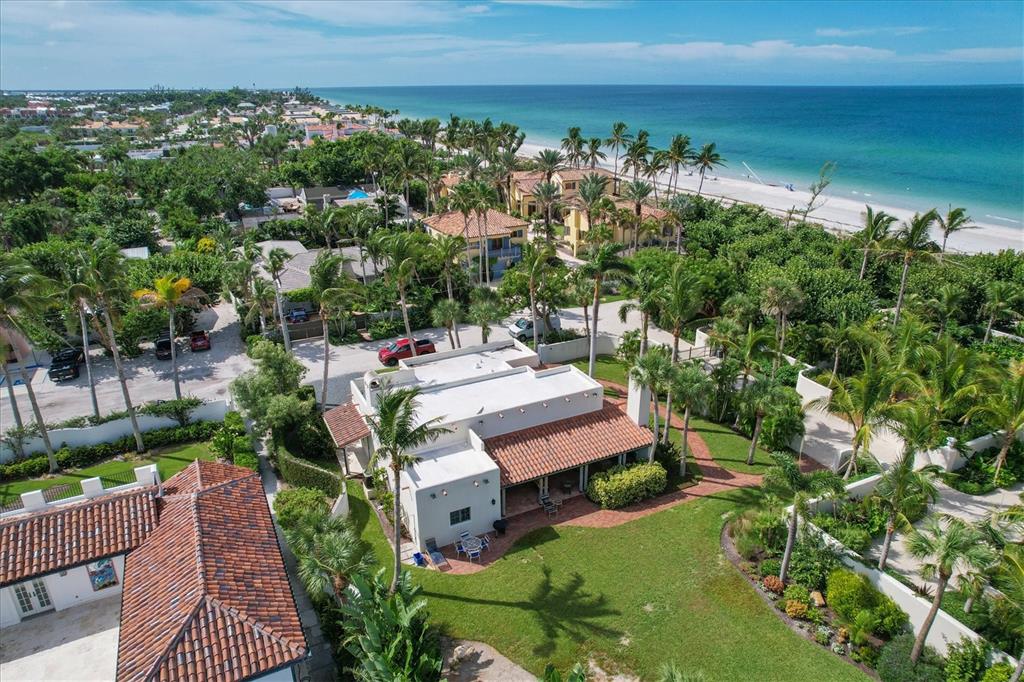 1021 10th Street West Boca Grande, FL 33921 - Photo 27 of 34 a aerial view of a house with a yard