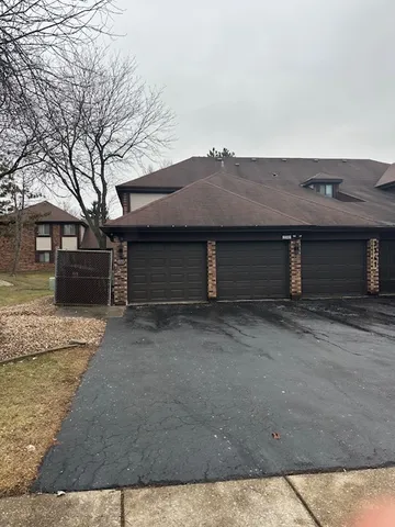 front view of a house with a stove