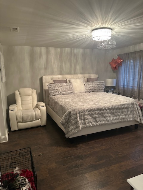 3341 West 184th Street, Unit 1B Homewood, IL 60430 - Photo 15 of 32 a bedroom with a bed and a couch