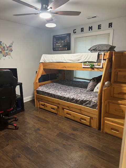 3341 West 184th Street, Unit 1B Homewood, IL 60430 - Photo 22 of 32 a bedroom with furniture and a wooden floor