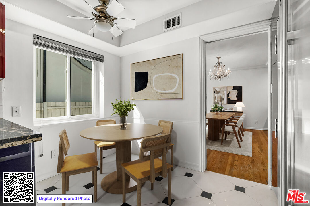 1617 Reeves Street Los Angeles, CA 90035 - Photo 21 of 55 a view of a dining room with furniture