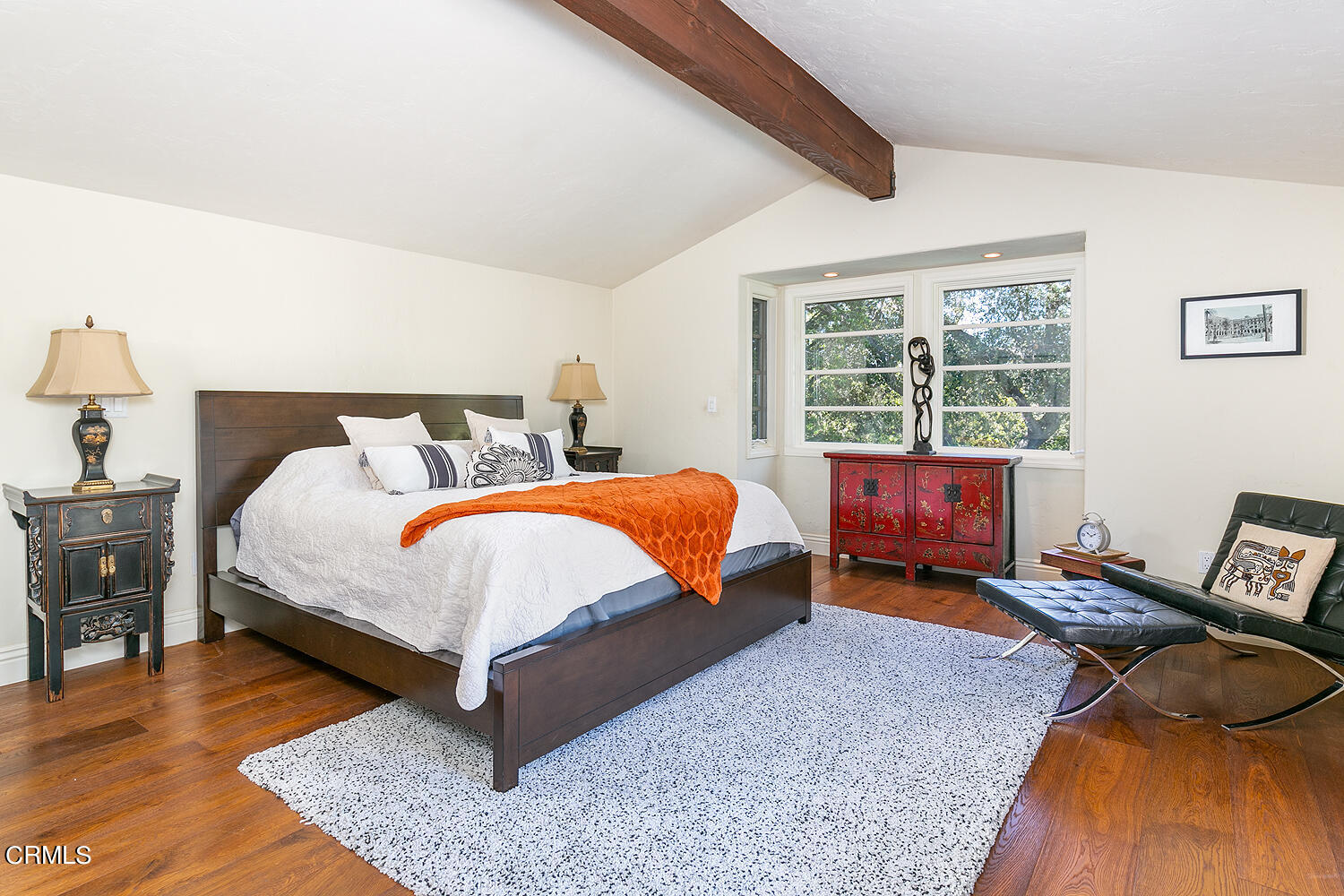 625 Burleigh Drive Pasadena, CA 91105 - Photo 31 of 43 a bed room with a bed and a chair