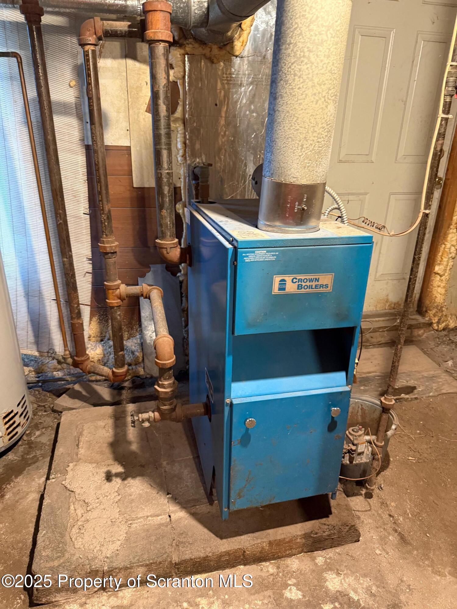 97 Washington Street Carbondale, PA 18407 - Photo 17 of 18 a view of utility room