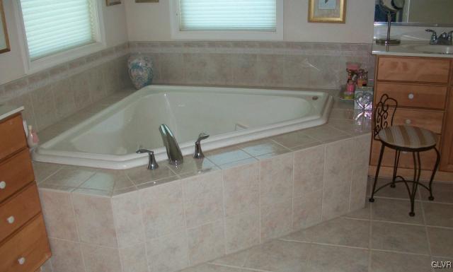 186 Heyer Road Nazareth, PA 18064 - Photo 29 of 49 a bathroom with a sink and a bath tub