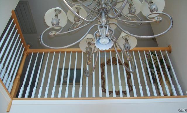186 Heyer Road Nazareth, PA 18064 - Photo 4 of 49 a view of a staircase with wooden floor