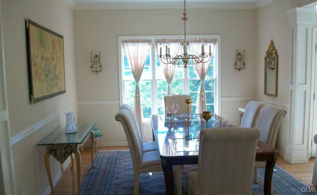 186 Heyer Road Nazareth, PA 18064 - Photo 8 of 49 a view of a dining room with furniture window and outside view