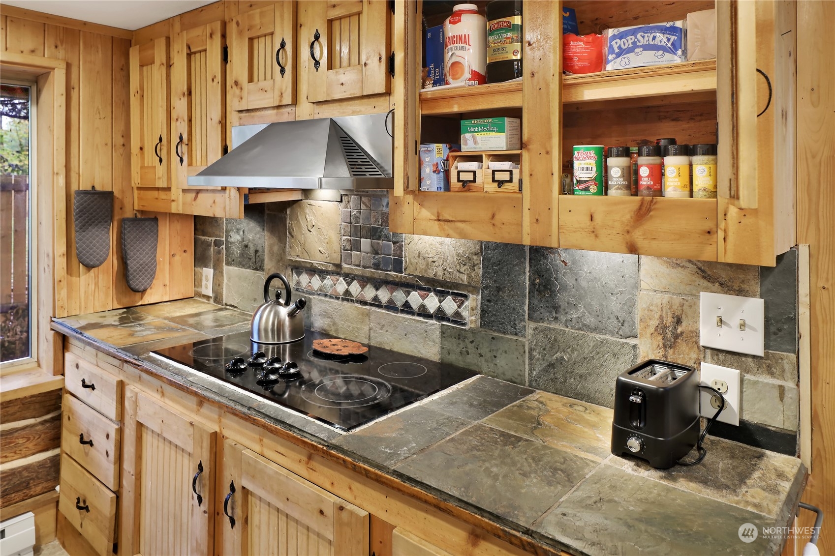 2011 Clear Valley Drive Maple Falls, WA 98266 - Photo 17 of 40 a kitchen with a stove and a cabinets