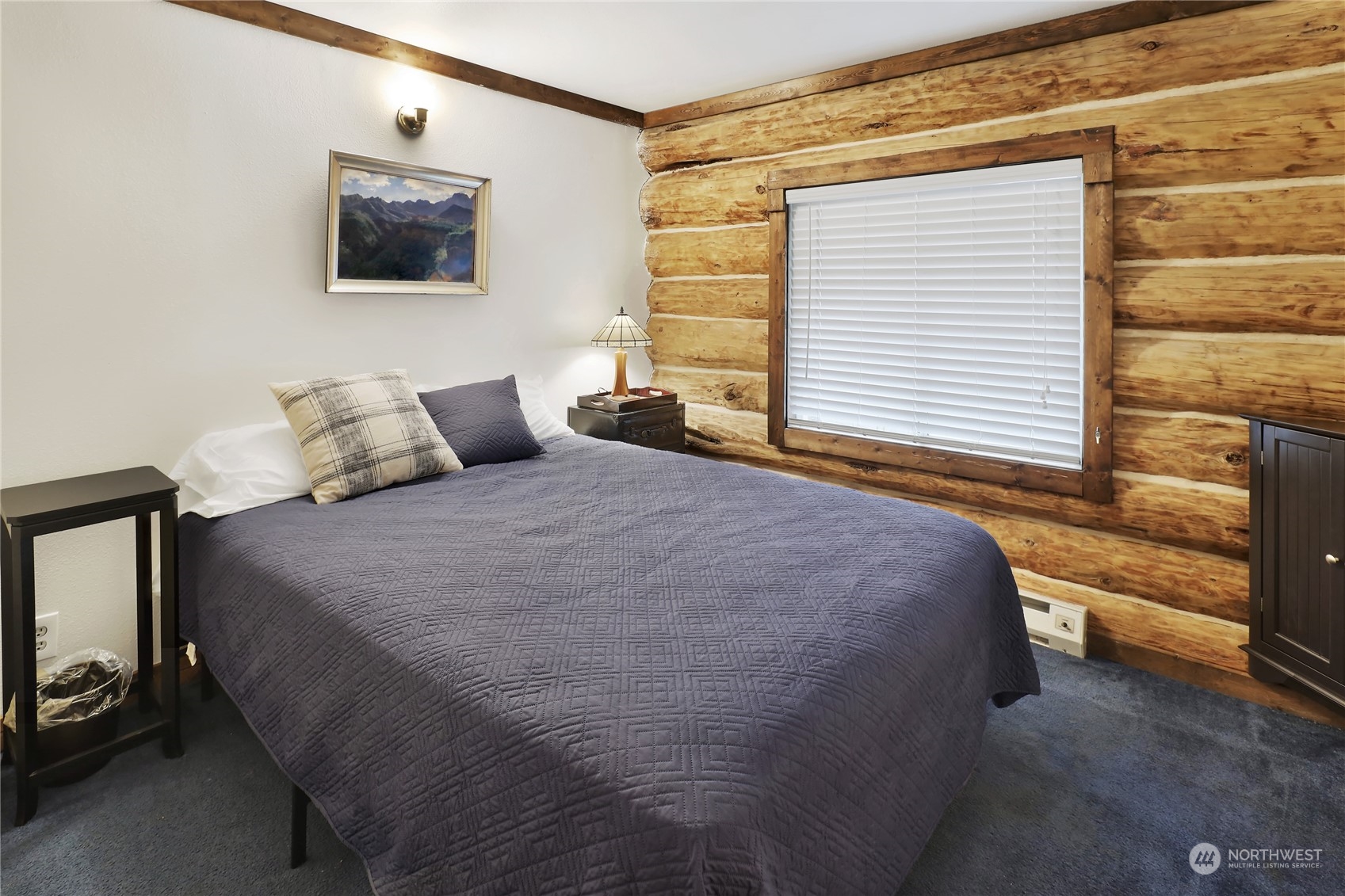 2011 Clear Valley Drive Maple Falls, WA 98266 - Photo 32 of 40 a bedroom with a bed and a tv