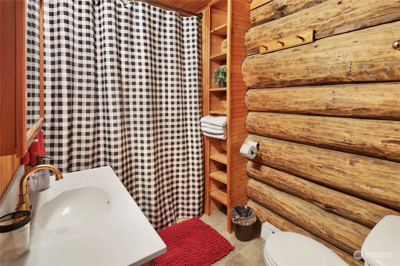 2011 Clear Valley Drive Maple Falls, WA 98266 - Photo 34 of 40 a bathroom with a sink and toilet