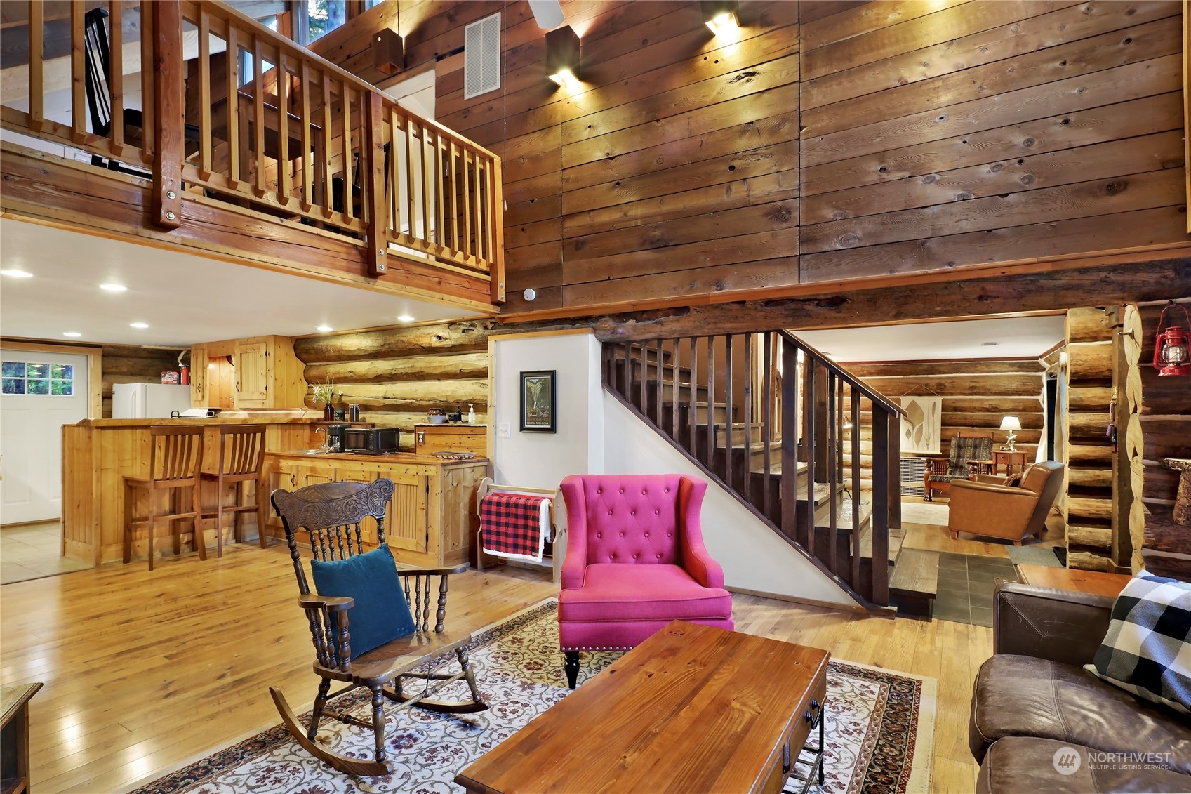 2011 Clear Valley Drive Maple Falls, WA 98266 - Photo 8 of 40 a view of a chairs and table in the balcony
