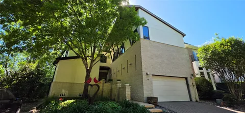 a aerial view of a house