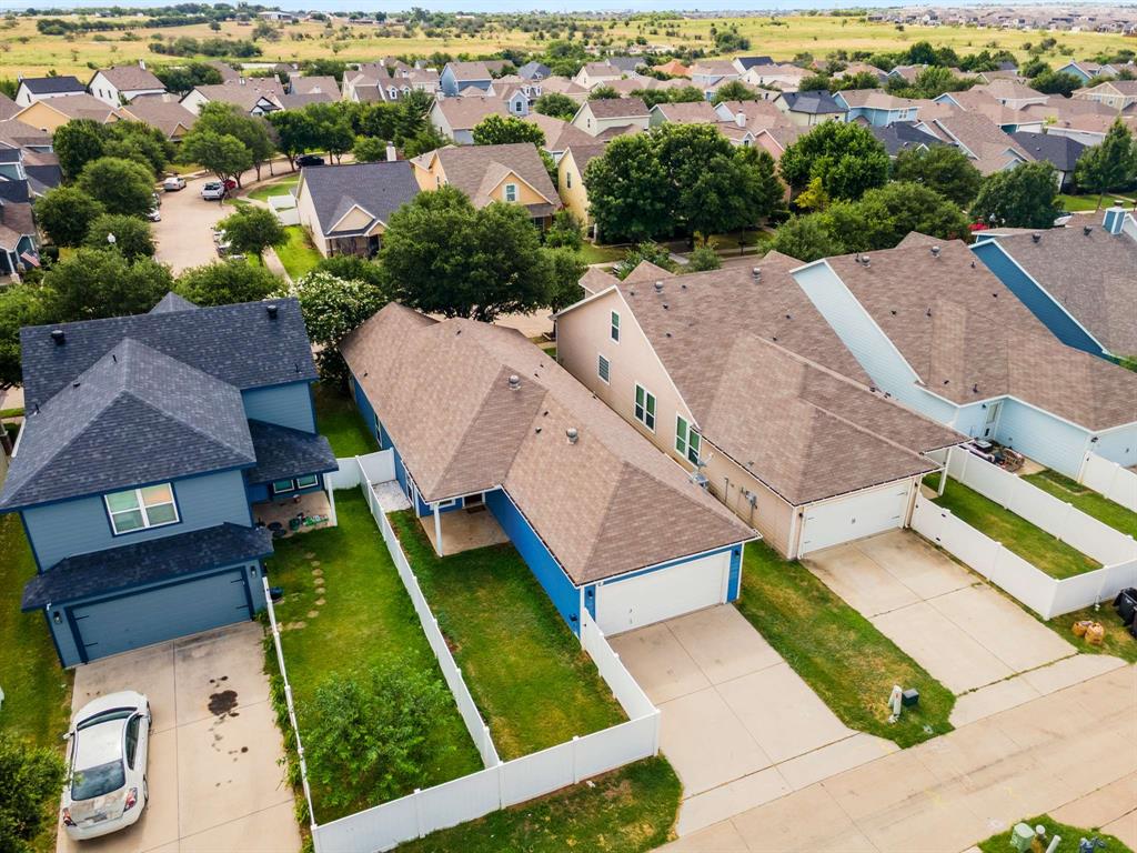 10969 Colonial Heights Lane Fort Worth, TX 76179 - Photo 32 of 34 an aerial view of a house