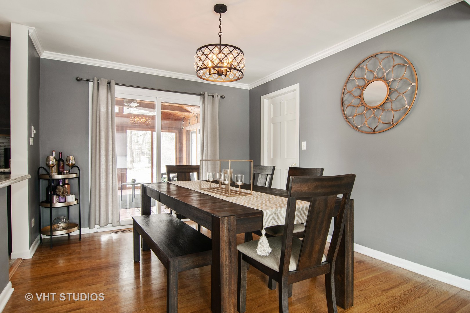 27-w084 Jewell Road Winfield, IL 60190 - Photo 5 of 16 a view of a dining room with furniture window and wooden floor