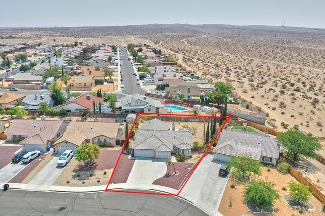 471 Silverado Street Barstow, CA 92311 - Photo 39 of 43 an aerial view of multiple house